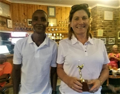Cheryl wins Monthly Medal