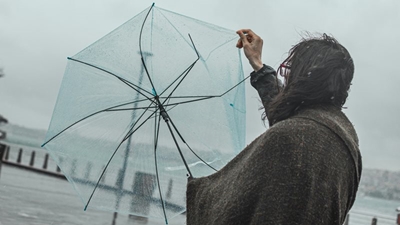 Cold, wet and windy conditions on Tuesday