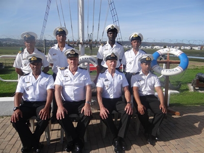 Cadet officers trained at TS Knysna