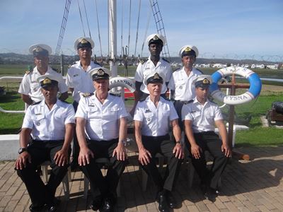 Cadet officers trained at TS Knysna