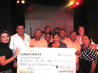 Prizes and all that jazz at Garden Route Casino