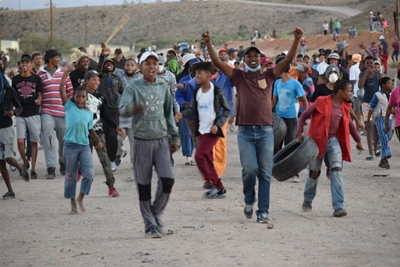 Chaos erupts in Steytlerville