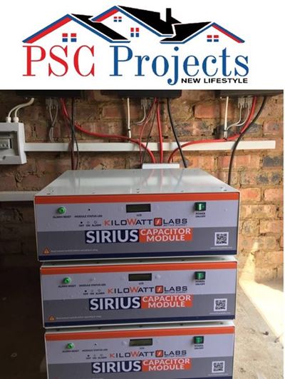 SIRIUS Super Capacitor eliminates all batteries