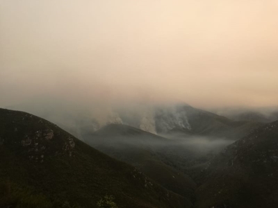 Update: Fire in Herold, Outeniqua mountain