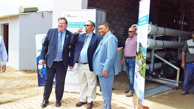 Vars water vir Witsand