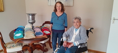 Ouma Koekie hekel nou traumateddies