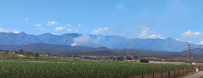 Brand in Schoemanshoek