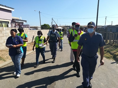 Kwa Police take to street on Human Rights Day