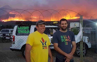 Food for thought and hungry firefighters