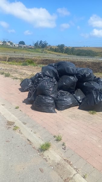 16 380 bags of refuse cleared in 'illegal dumping blitz'