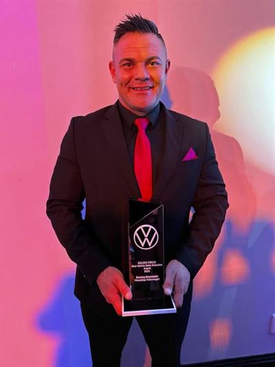 Volkswagen palm gesogte toekenning in