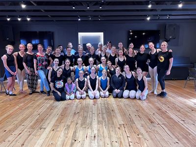 Dancers support four-legged friends