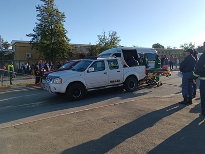 Ongeluk in Voortrekkerweg 