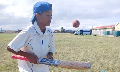 Local girl (15) chosen for national U19 cricket camp