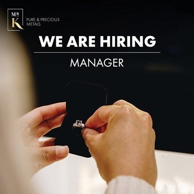 Mr K George is hiring!