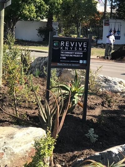 Working to beautify Knysna