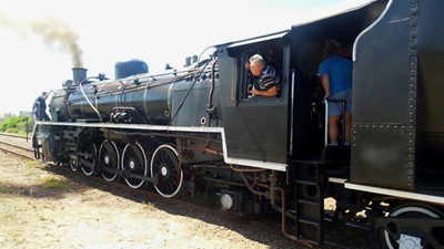 Stoomtreine herleef op Mosselbaai