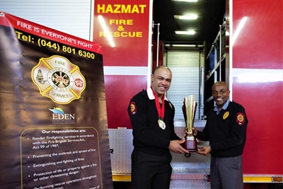 Eden firefighter the toughest alive