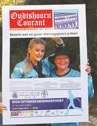 God se genade is genoeg: Hand aan hand deur 12.5 km