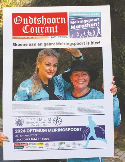 God se genade is genoeg: Hand aan hand deur 12.5 km