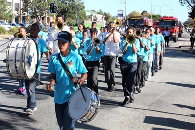 Firefighters' Day celebrated with a grand parade