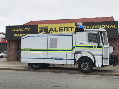 Stun grenades used to disperse crowd