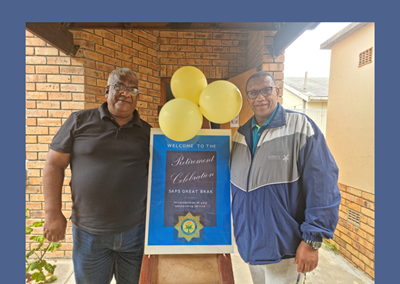Groot Brak Polisie groet drie lede