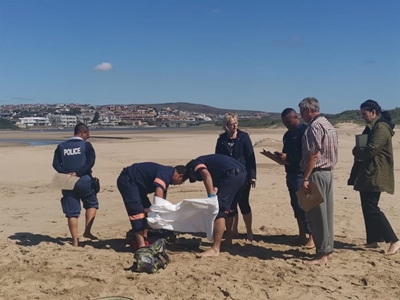 Baba op strand gevind