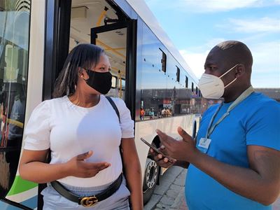 Survey to measure economic impact of bus service
