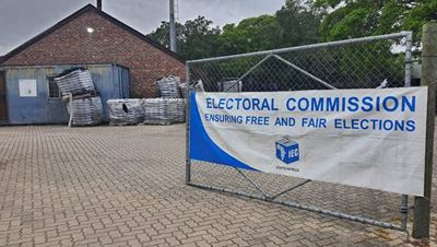 Voting on the go in Knysna 