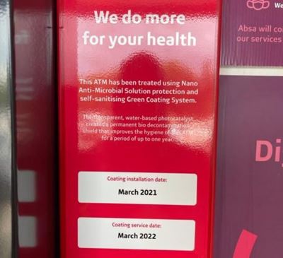 Absa has a solution for ATM hygiene
