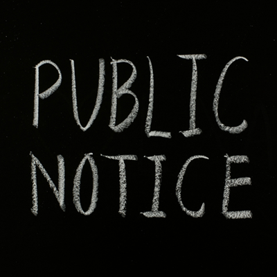 Public notice: Public participation on CID by-law