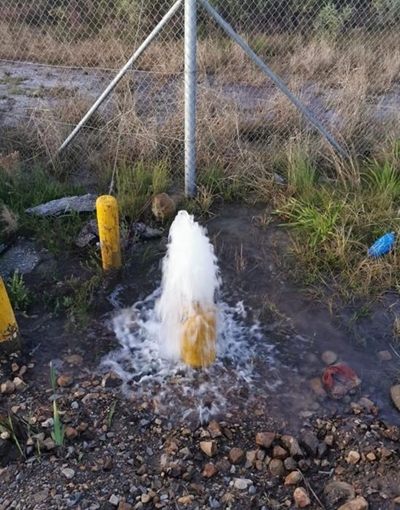 Vandalism of fire hydrants could be a large disaster
