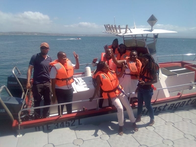 Thembalesizwe learners enjoining a three day tour 
