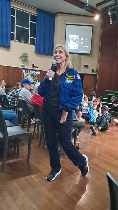 Nasa astronaut inspires learners