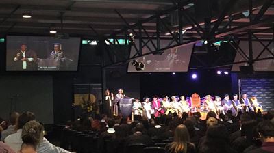 NMU graduation at Eden Place