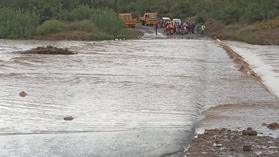 Meiringspoort, Swartberg Pass and local bridges affected by recent rains