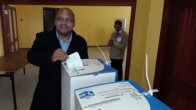 Former DA mayor votes ANC