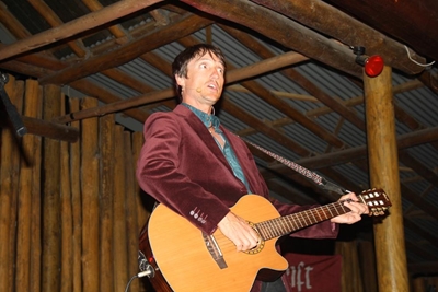 Chris Chameleon imponeer