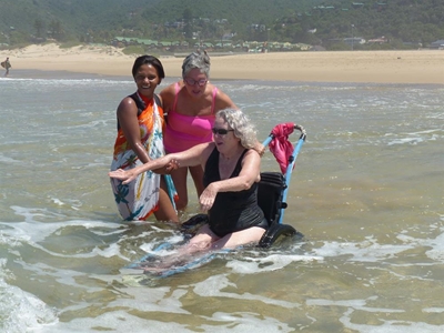 Annual swim a treat for local woman
