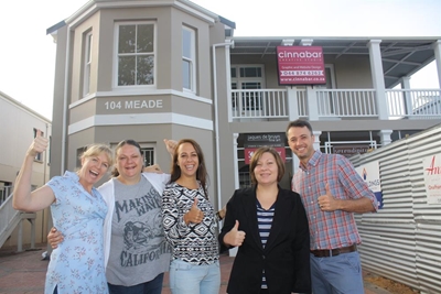 Back to business after devastating fire