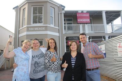 Back to business after devastating fire