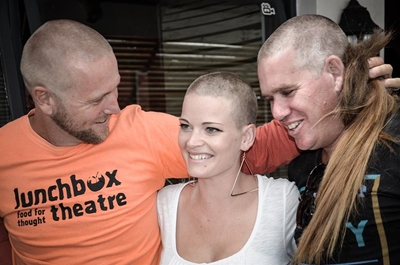 Every hair in place for Cansa