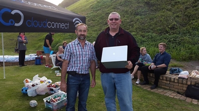 Cloud Connect does business at the beach