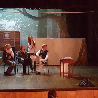 Local brings own play to stage
