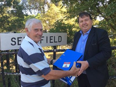 Minister petitioned by Friends of the Choo-Tjoe