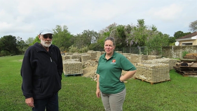 20 000 bricks for Botanical Garden