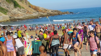Boozing it up at Vic Bay