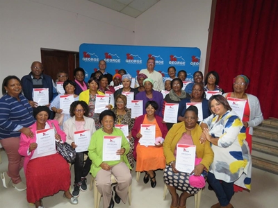 Soup kitchen volunteers get a treat