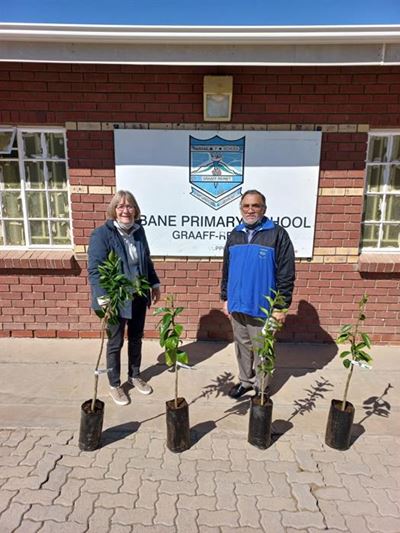 Fruit trees donated to homeowners